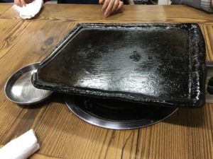 サムギョプサル鉄板